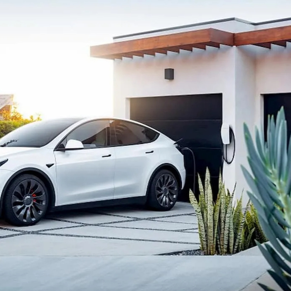 Residential EV charger installation